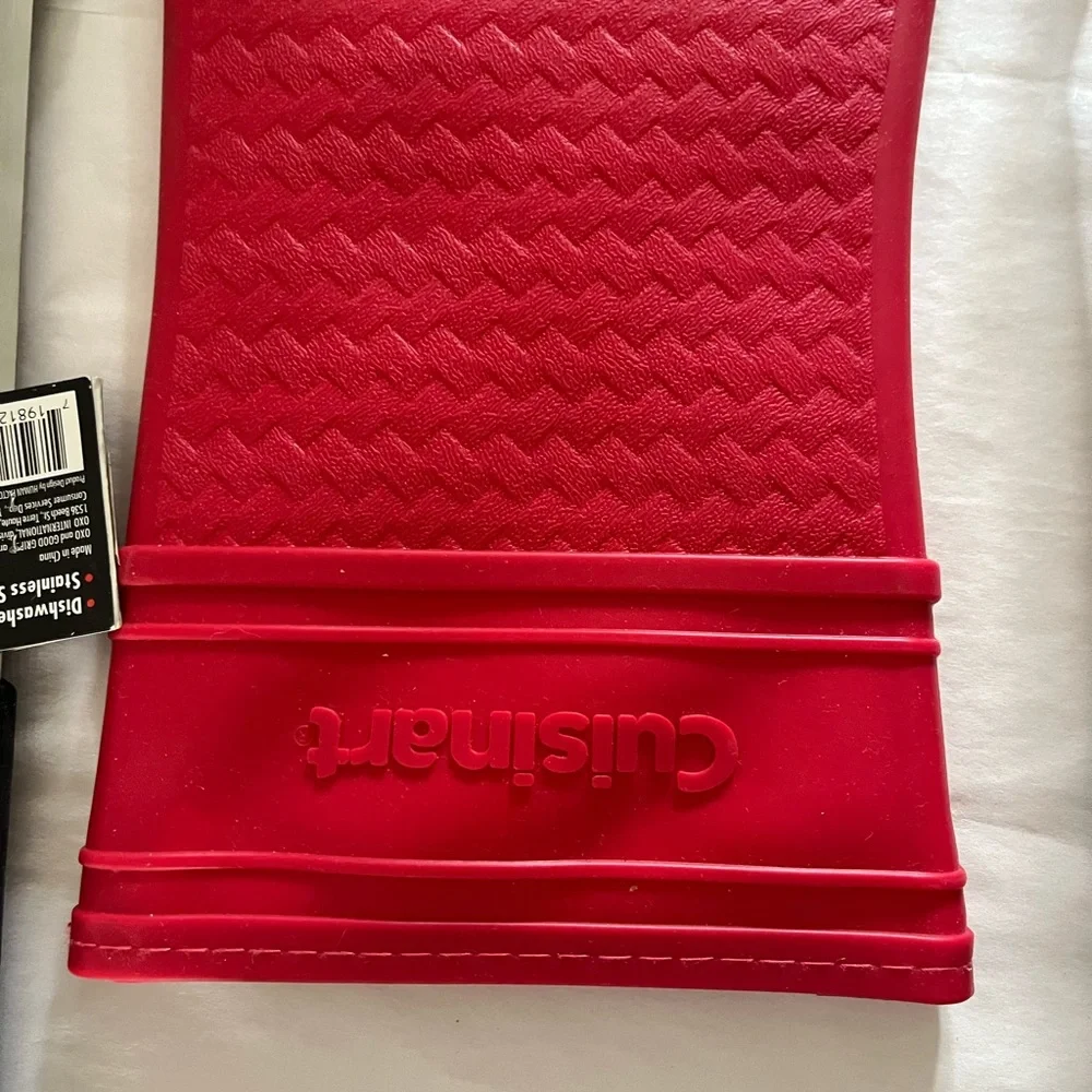 OXO Good Grips BBQ tools w/ Cuisinart oven mit. Still have tags. Never used.